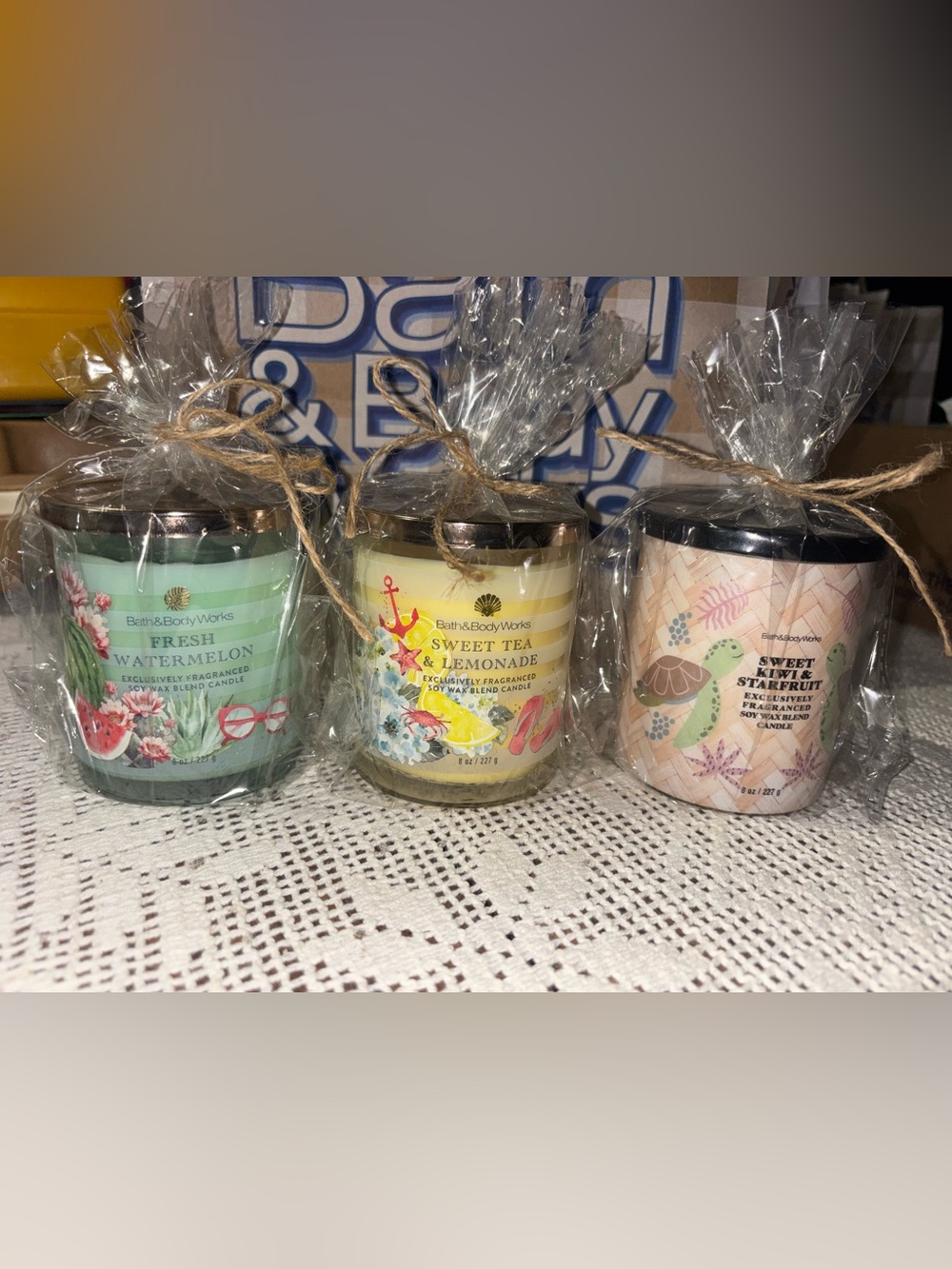 (2026) Bath & Body Works 3 single wick candle bundle